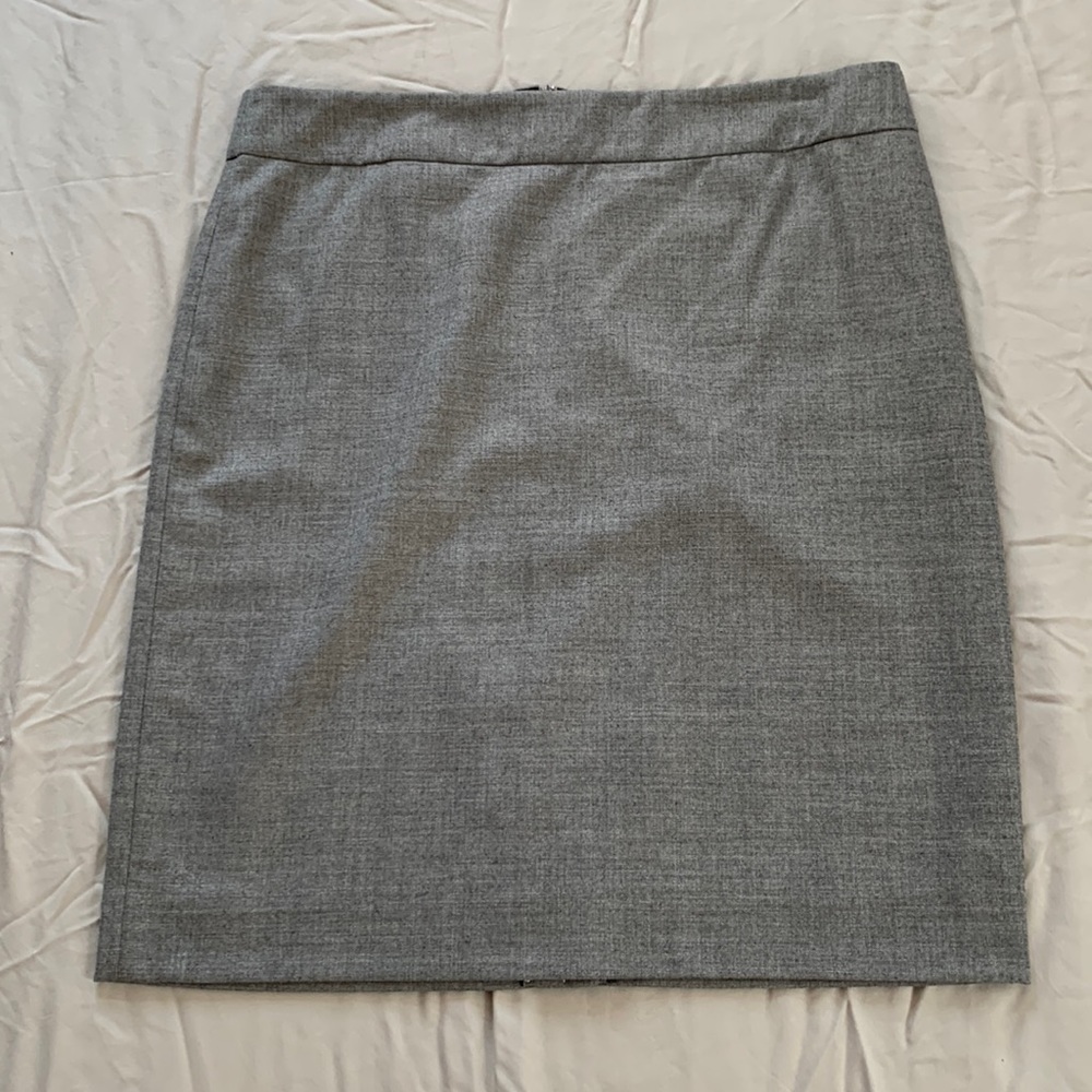 NWT J.Crew Factory Gray Pencil Skirt